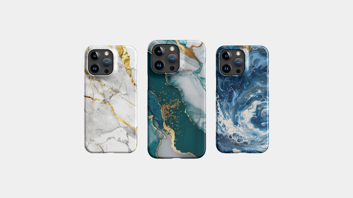 Minimal & Elegant Marble Phone Cases