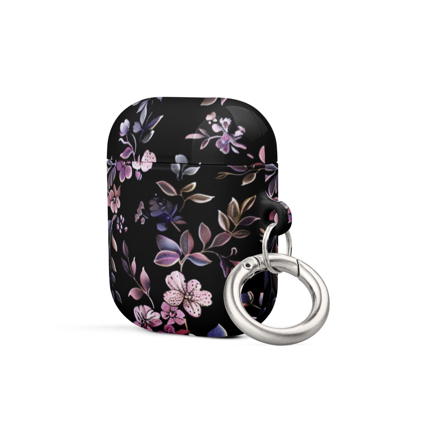 Black Floral Case for AirPods