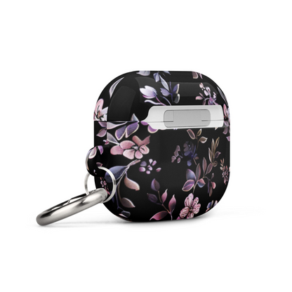 Black Floral Case for AirPods