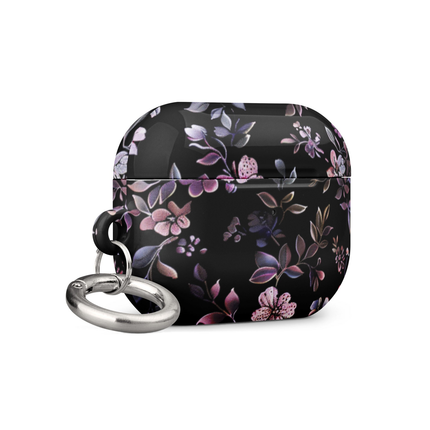 Black Floral Case for AirPods