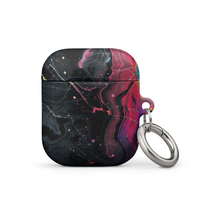 Black rainbow Case for AirPods