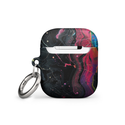 Black rainbow Case for AirPods